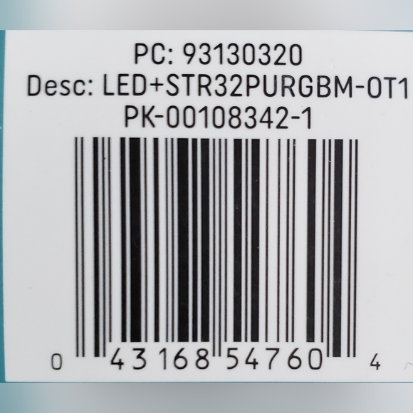 GE LED Light Strips, Remote, Color + White, 32 tf, Trimmable, Sync to Music, New - Picture 8 of 14